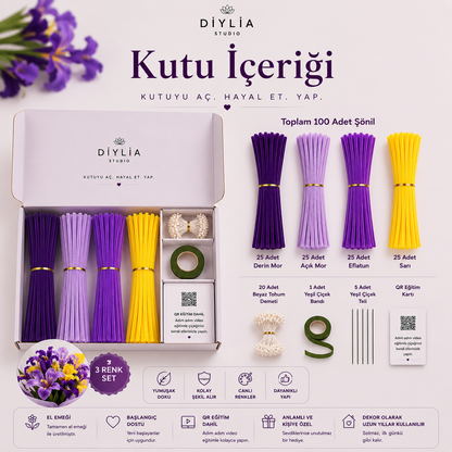 Kraliyet İrisi Buketi