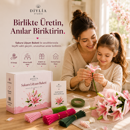 Sakura Lilyum Buketi