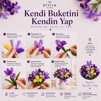 Kraliyet İrisi Buketi