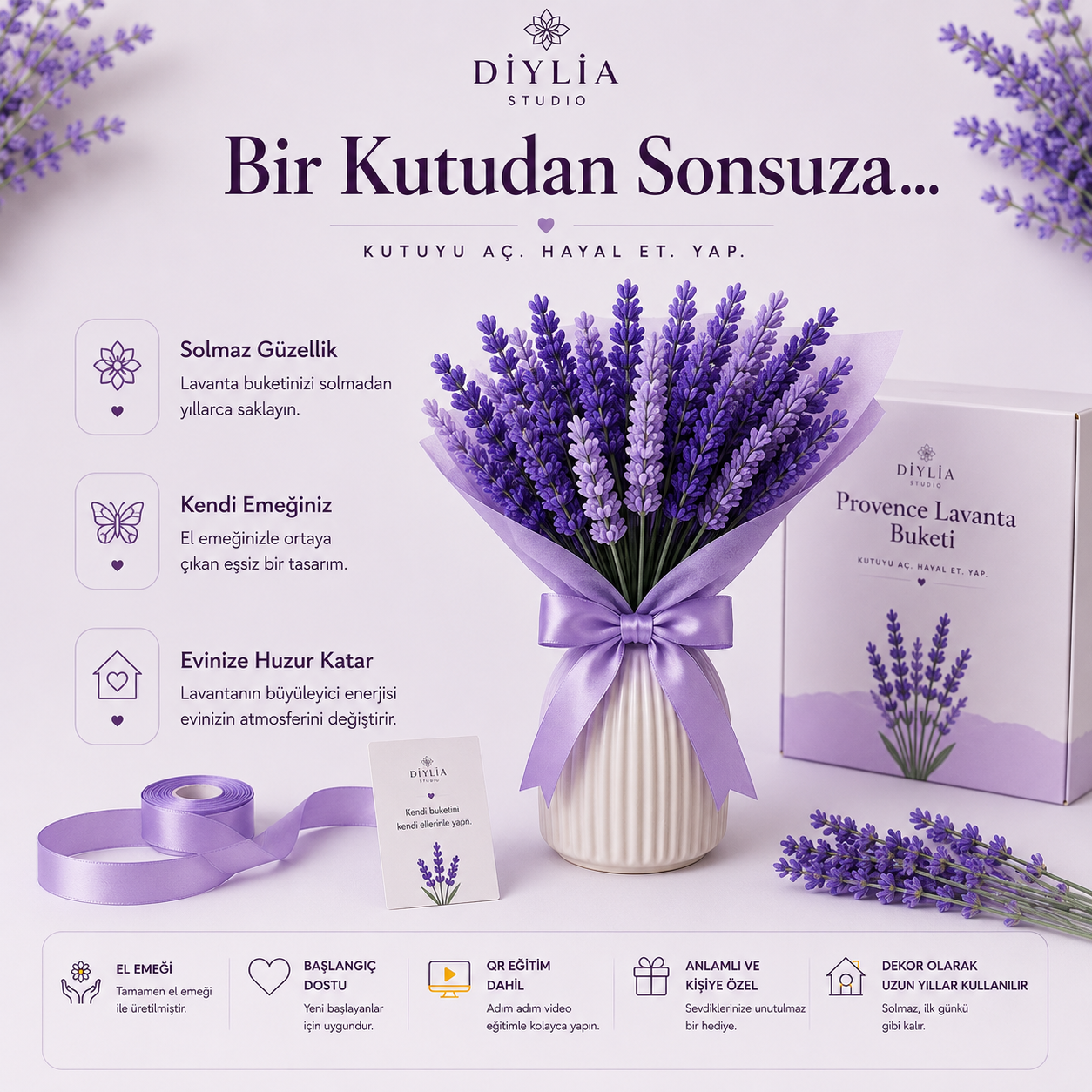 Provence Lavanta Buketi